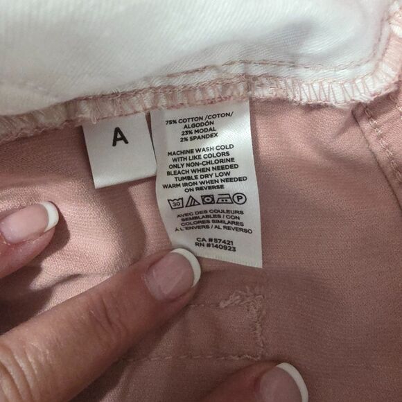 LOFT Soft Dusty Rose Corduroy Slim Pant - Size 10 / 30 - Picture 9 of 11